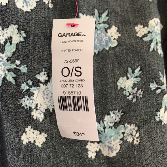 Garage Floral Kimono - Picture 6 of 7